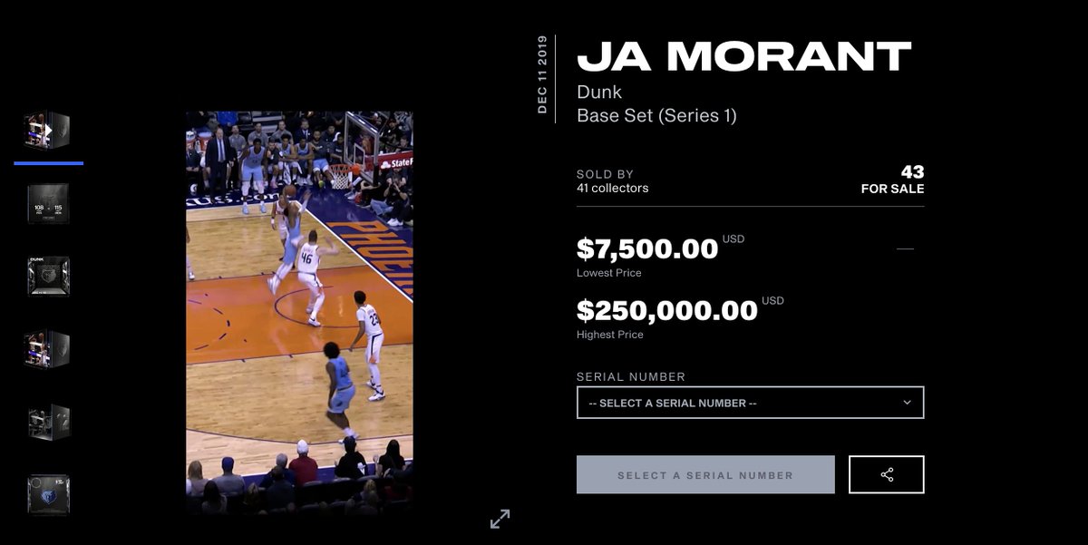 Can any Top Shot experts tell me why this specific common moment is so expensive compared to other commons from the same set?