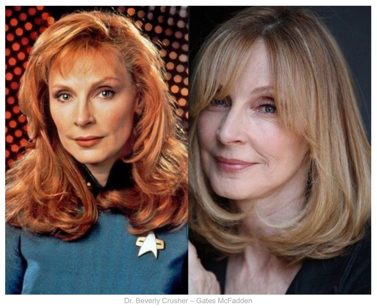 lazmarquez's tweet image. Let’s all wish @gates_mcfadden a VERY happy birthday! The gang at #WomenMakeTrek adore her &amp;amp; Beverly Crusher like artists @LindsayvanekArt &amp;amp; @RustyFiddle w/ their art tributes to our awesome doctor! See more artwork inspired by the women of #StarTrek at womenmaketrek.com