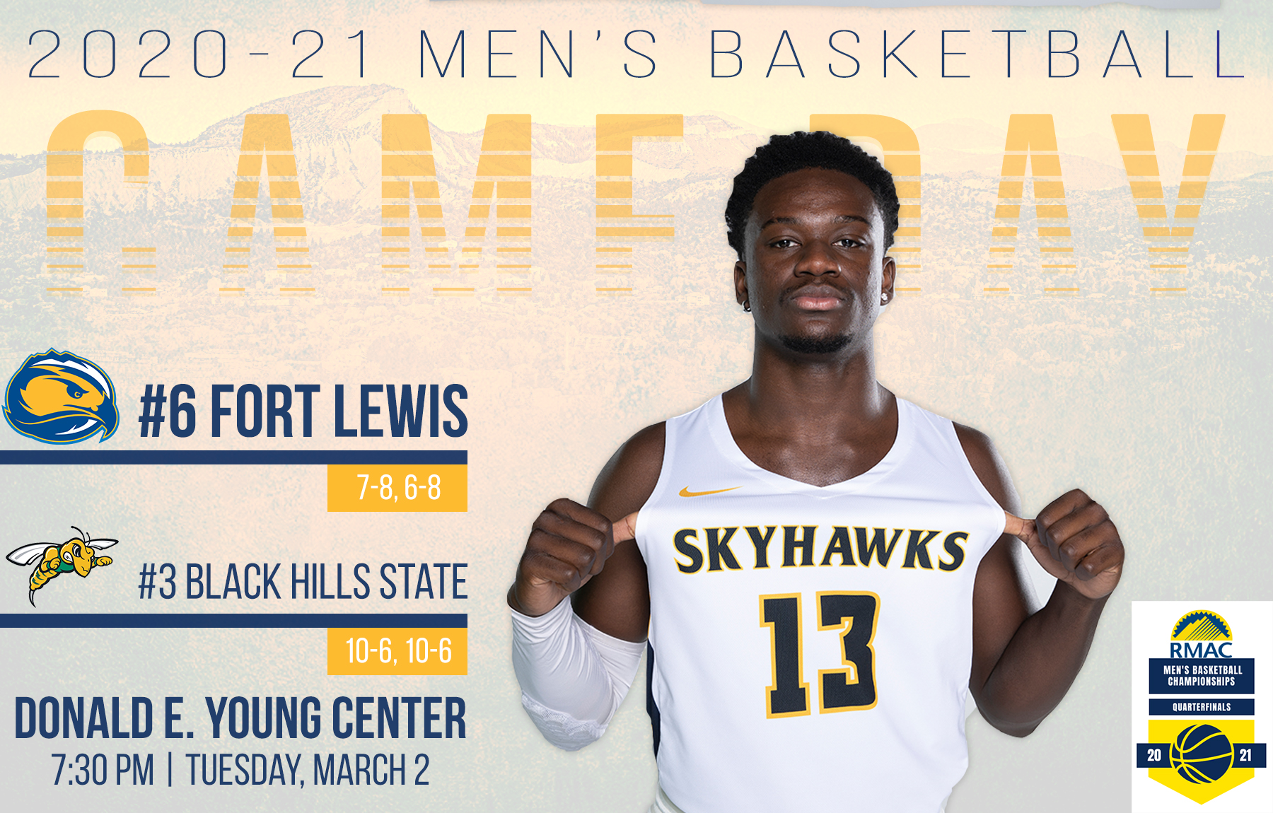 Fort Lewis Skyhawks on Twitter: "MBB: Oh, would ya look at that, the  calendar has flipped to March 👀 Everyone is 0-0 again. This could be, dare  we say, Madness 🙃 #TalonsUp #