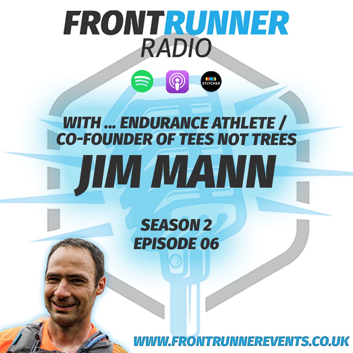 FrontRunRadio's tweet image. Ep 43 with @jimmann23 of @treesnottees

Jim is a very successful mountain/fell runner &amp;amp; co-founder of @treesnottees. 

Jim has done some extraordinary things in running and is creating something incredible with his Trees Not Tees venture. 📻 🎙 🗣 🎧 

spoti.fi/2Od6Q87