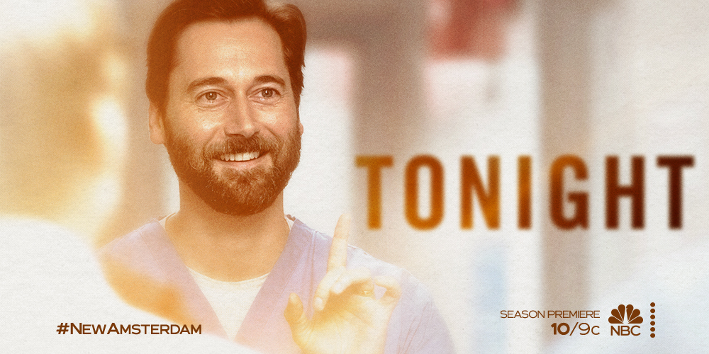 NBCNewAmsterdam's tweet photo. Just a little while longer in the waiting room. https://t.co/8e20LhHyy5