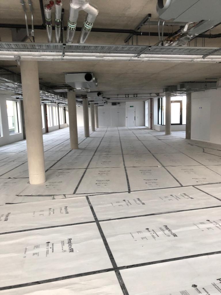 MontwayL's tweet photo. This week sees the completion of our Tabernacle Street project. 70,000 sqft of new office space near Old Street station. Petersen brick precast facade with crittall style windows fitted off site completed the external facade.  High quality exposed concrete finishes internally. https://t.co/2UGlp8LHph