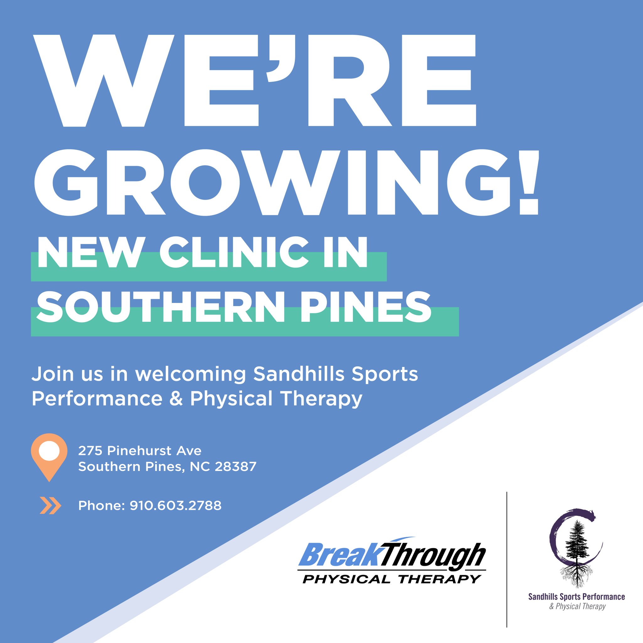 BreakThrough Physical Therapy on Twitter "We Keep On Growing! New