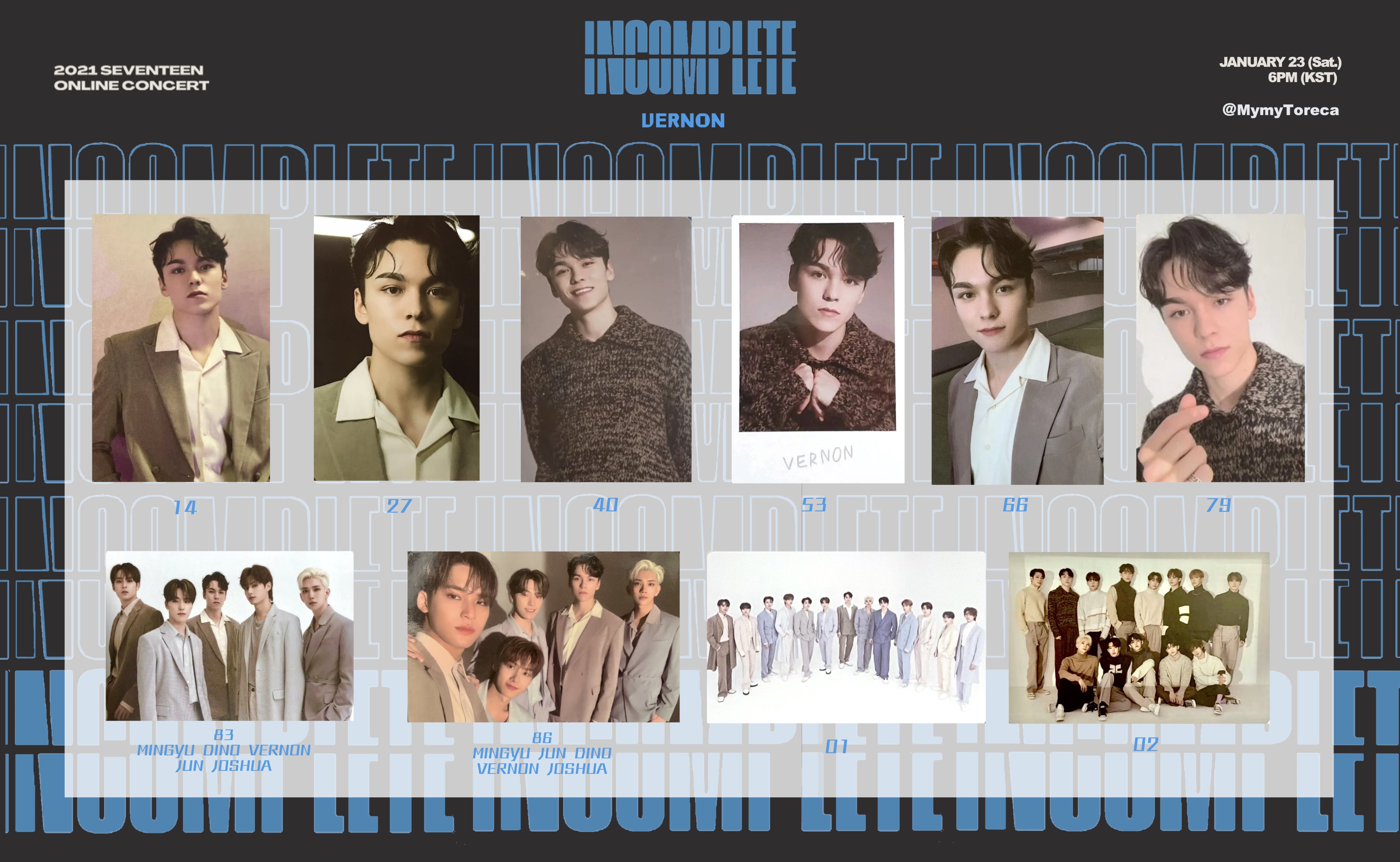 seventeen トレカ オンコン incomplete コンプ 86種 | www.jarussi.com.br