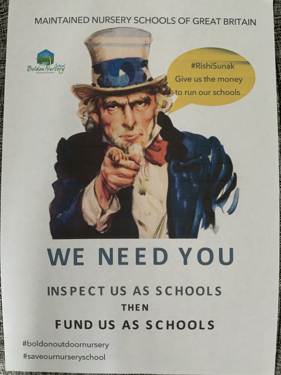 info_boldon's tweet photo. @GMB @shieldsgazette @BBCBreaking @earlyed_uk @SollyKathryn 

Include nursery schools in the budget tomorrow. https://t.co/sBNQk6ii6o