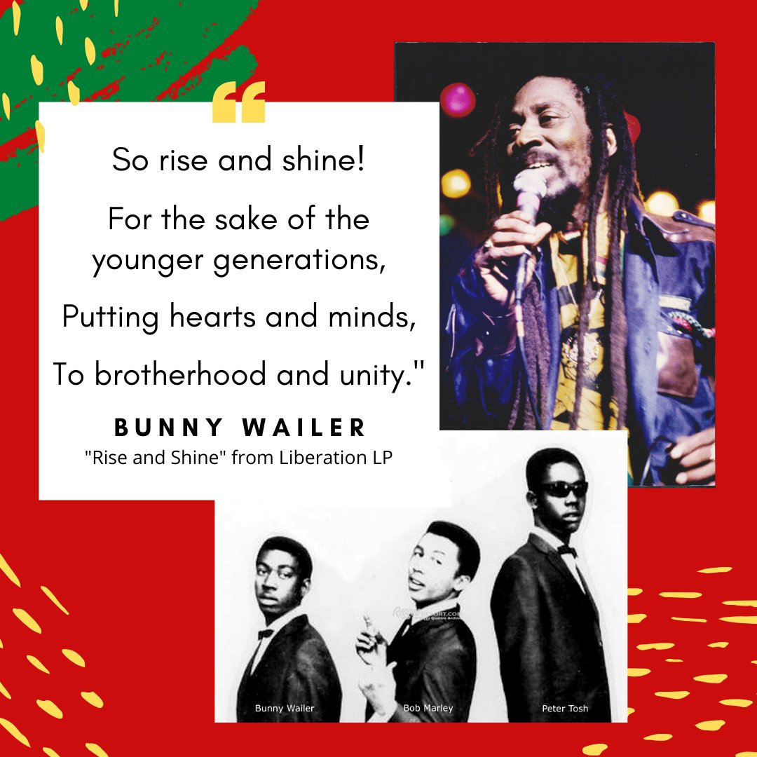 Sad news in from Kingston... Bunny Wailer - icon, legend, &amp; last living member of the Wailers - has passed away this morning in his beloved Jamaica. The music world is a sadder place today. Condolences to his family, friends, fans, &amp; colleagues. A true #ReggaeLegend is gone.😢