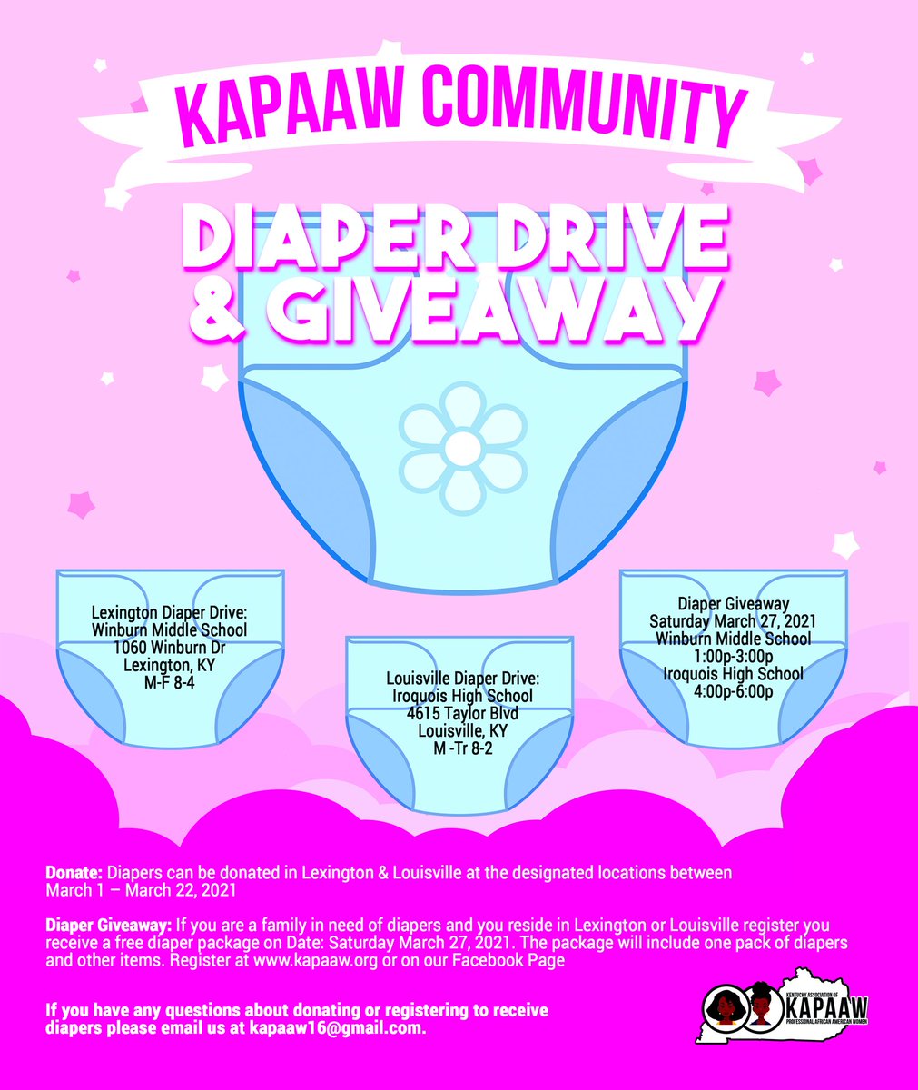 Another strong partnership to support our community! IHS has partnered with the Kentucky Association of Professional African American Women  (KAPAAW) and is proud to announce our first community outreach! DONATE! Spread the word!  #IHSbelieves
@RobFulk <a href="/TaulToetta/">Dr. Toetta Taul-Jackson</a> <a href="/DrFields2020/">Dr. Nicole M. Fields</a>