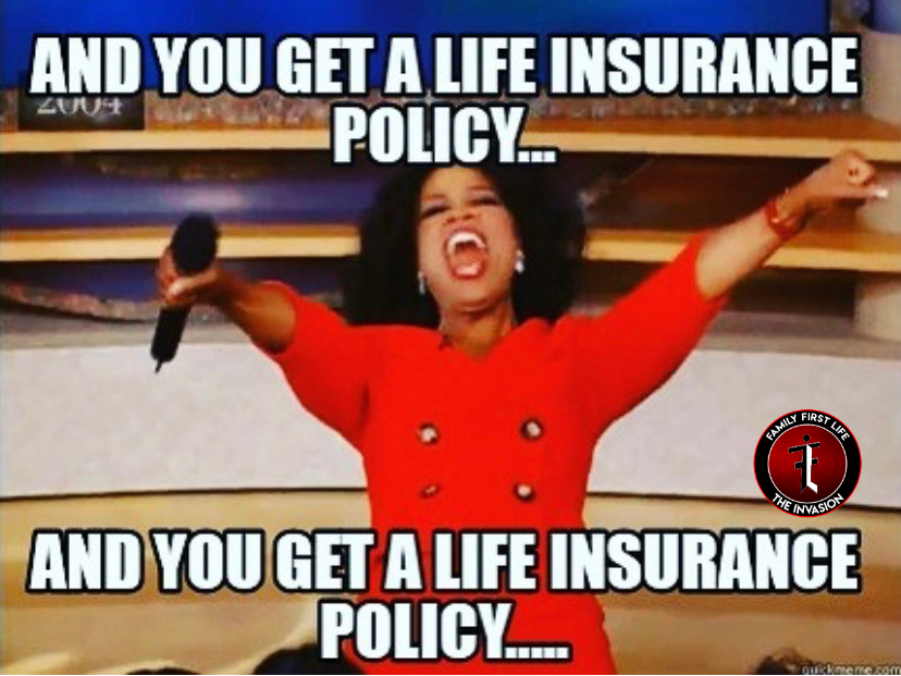 fflinvasion's tweet photo. YOU GET A LIFE INSURANCE POLICY 👉 #FFL #familyfirstlife #lifeinsurance #lifeinsuranceagent #lifeinsurancememe https://t.co/8KeKXU3uag