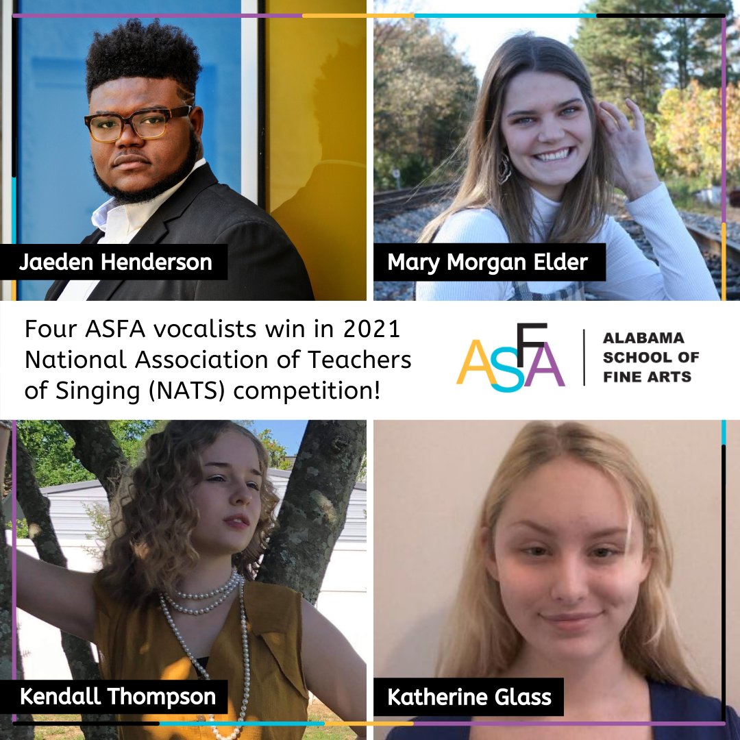 Congratulations to our four Music Department students won recent awards from the National Association of Teachers of Singing (NATS)! See our student placements: bit.ly/3rcb7at

#vocalcompetition #vocals #singing #vocalstudent #musicawards #vocalists