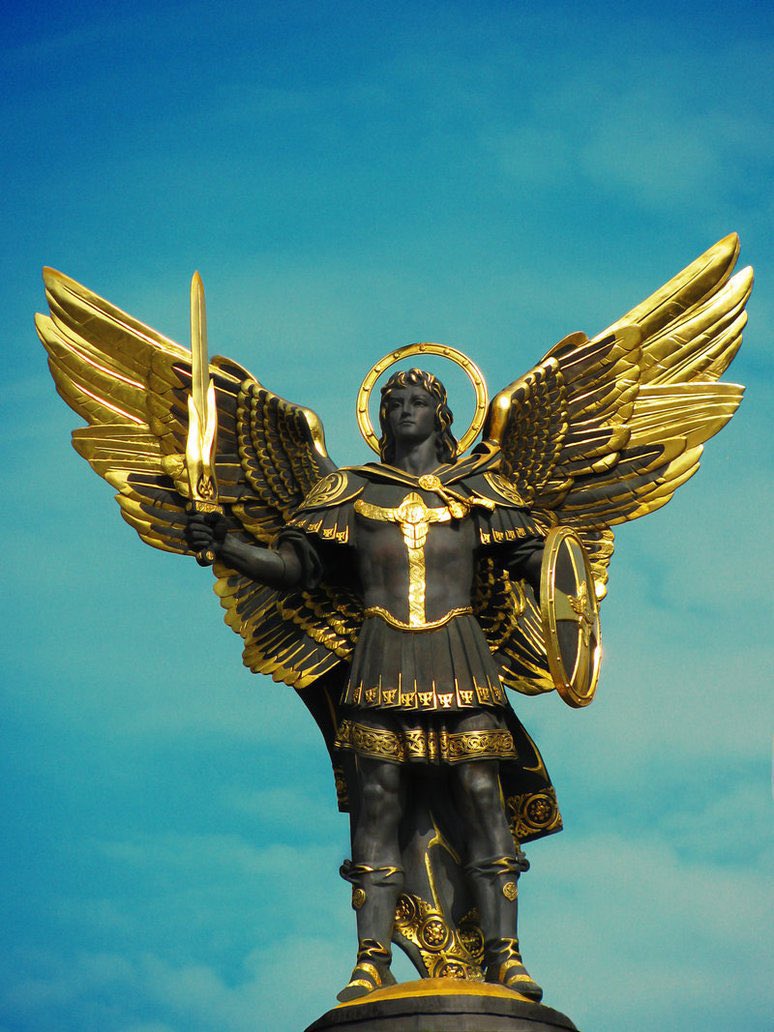 Sachinettiyil's tweet image. St. Michael the Archangel, defend us in battle. Be our safeguard against the wickedness and snares of the Devil. May God rebuke him, we humbly pray, and do thou, O Prince of the heavenly hosts, by the power of God, thrust into hell Satan, and all the evil spirits.