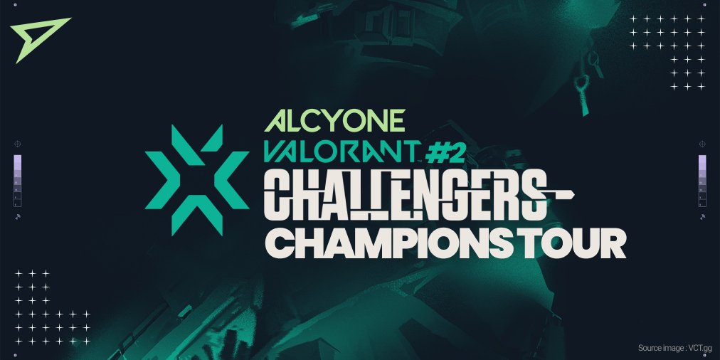 AlcyoneGG's tweet photo. On vous en avait parlé dimanche après-midi, nous participons à cette nouvelle semaine du #VCT ! 🔥
Premier match aux alentours de 18 heures contre @KaioGaming 👊 https://t.co/uNOcvOUGyQ