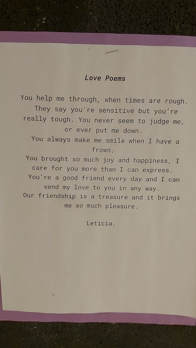 MsPDeLuca's tweet photo. #allyouneedislove Some beautiful love poems by the Grade 6's. Perfect way to end of the month of Love😍❤💚💙🙏 @ColleenMuzzatti @deSalesTCDSB https://t.co/HIkTCCivy8