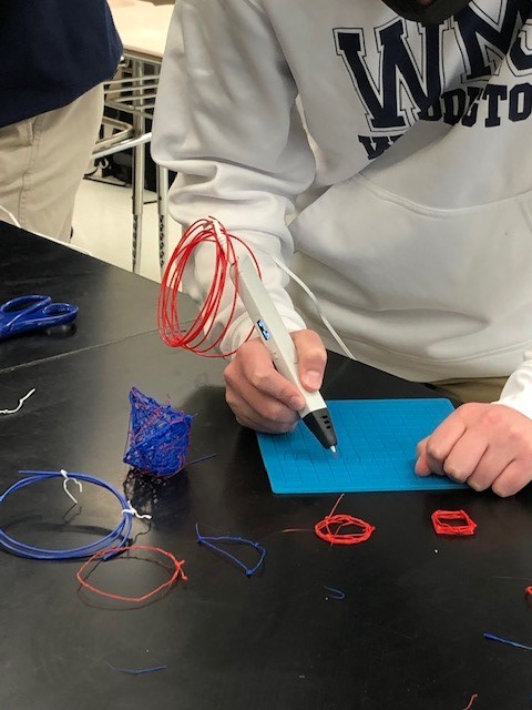 WeddingtonMSNC's tweet photo. After studying and choosing a specific virus or bacteria, Mrs. Forbes's Ss worked with her new 3D pens to create what they had studied!  @DonorsChoose @AGHoulihan @UCPSNC  #bringsciencetolife #safegerms 😷😂 https://t.co/PORCc2ZBBb