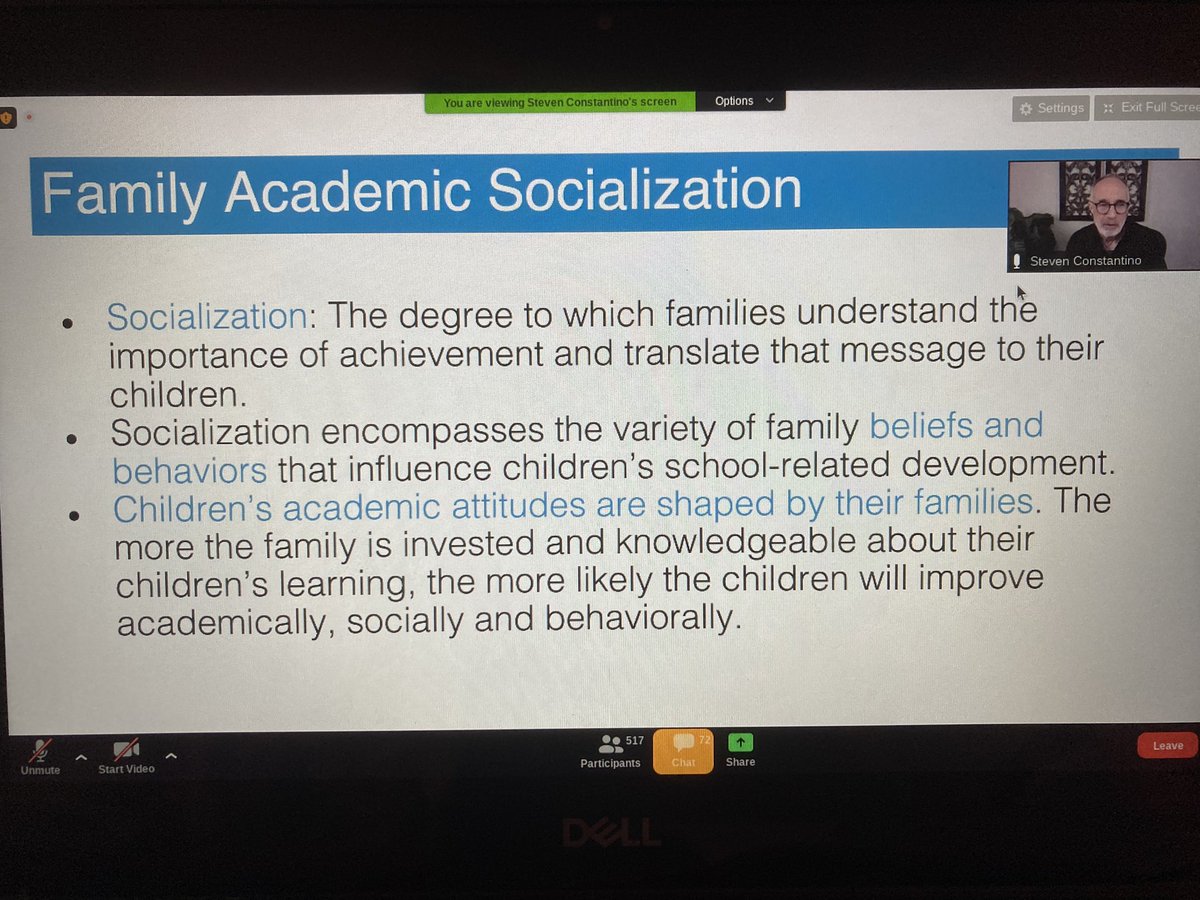 Building family efficacy...”children’s academic attitudes are shaped by their families” <a href="/ParentPrograms/">Round Rock ISD Parent Programs</a> <a href="/PFETexas/">Parent & Family Engagement Statewide Initiative</a> <a href="/DrSConstantino/">Steve Constantino</a> we <a href="/RoundRockISD/">Round Rock ISD</a> are partners with families to Work Together for student success! #familyengagement