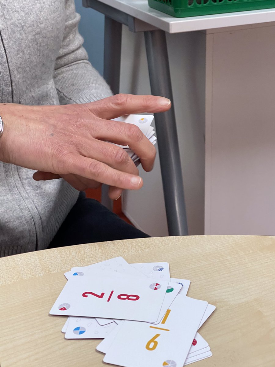 cara_terry's tweet photo. @FunkeyMaths 

I’d definitely recommended the Funkey maths fraction cards. Each card is colour coded for easy recognition and there are pictorial representations. They are a perfect resource for teaching Equivalent fractions. 

#funkeymaths #bramptonabbotts https://t.co/UCVbT1xcpa