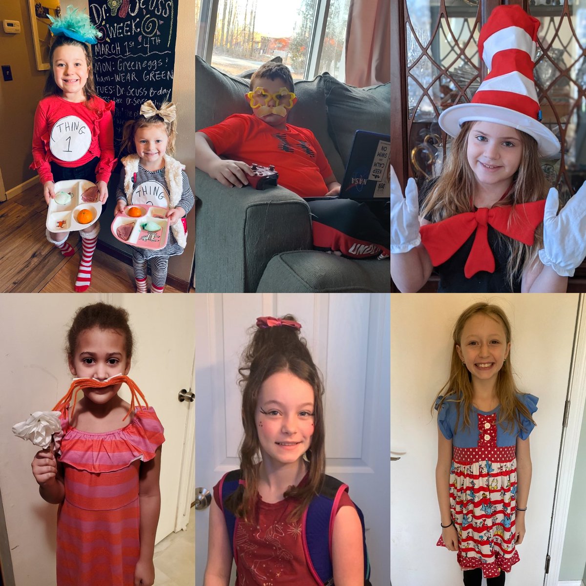 Hive12BMSA's tweet photo. Hive 20 is all in on Dr.Seuss character dress up day. #ourBMSA #hive20 https://t.co/7RX6AcDE7p