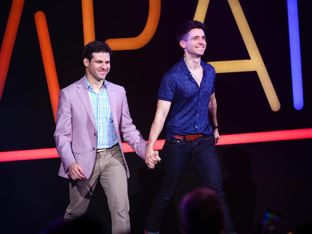 etaibenson's tweet image. One year and a whole world ago. ❤️ @companybway #firstpreview #אבא