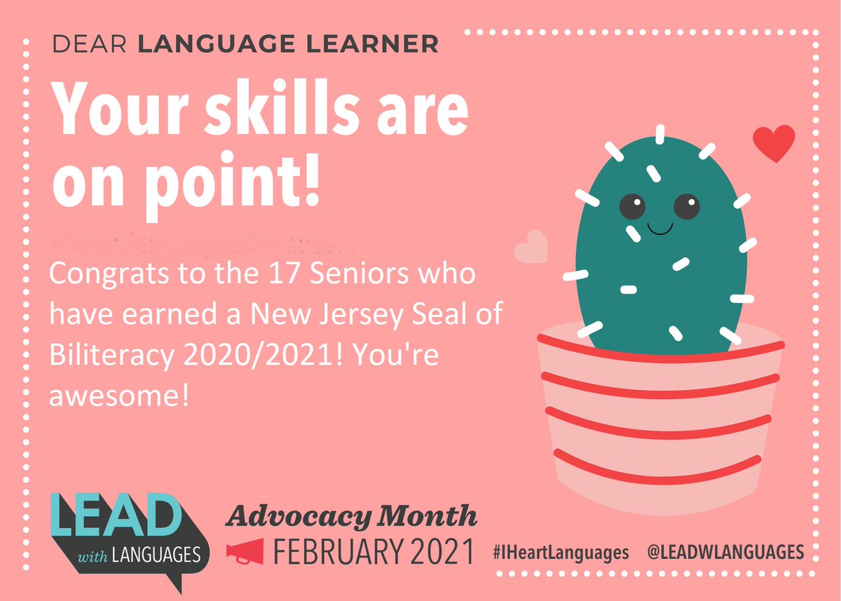 MmeWSWilliams's tweet photo. I know February is over, but it's never too late to give our students a shout-out! #WeAreBarrons #IHeartLanguages https://t.co/A03lq1b3Bx
