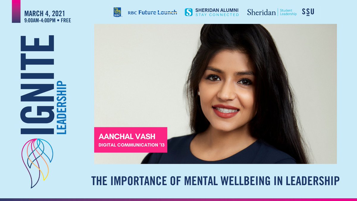 sheridanalumni's tweet photo. Take advantage of intimate and interactive afternoon breakout sessions at the #IgniteLeadership Conference powered by #rbcfuturelaunch

Speakers 🗣
@mybigskyhq 
@aanchalvash 
@gabymammone 
@HaleyDanski 

Register ➡️ https://t.co/3kb8r6hKR7 https://t.co/0iuwTv6D5z