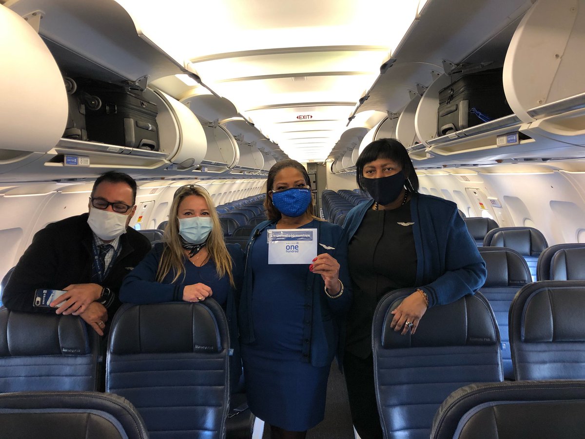 Congratulations Dorothy on being nominated United 100 🎉🎊. Thank you for making it special for our young passenger who wishes to be a future Flight Attendant ✈️#UAIFSbaseSFO #BeingUnited #WeAppreciateYou <a href="/weareunited/">We Are United</a> @nbyunriedel <a href="/JWolfeUAL/">John Wolfe</a> <a href="/clarissamperez1/">Clarissa Perez</a> @StephanieSFOSIS