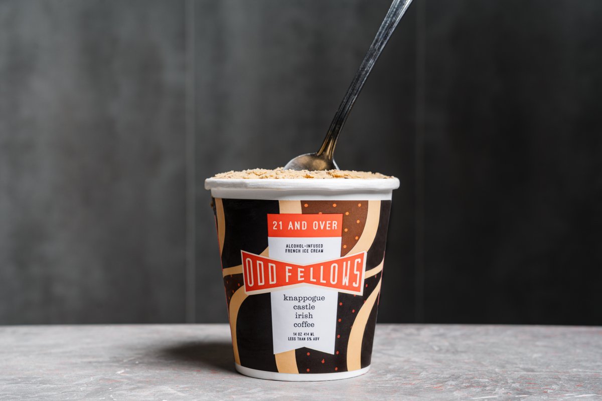 It’s the most. Wonderful. Tiiiime. Of the year! Irish coffee ice cream from <a href="/oddfellowsNYC/">OddFellows Ice Cream</a> now available!! #boozyicecream oddfellowsnyc.com/products/the-i…