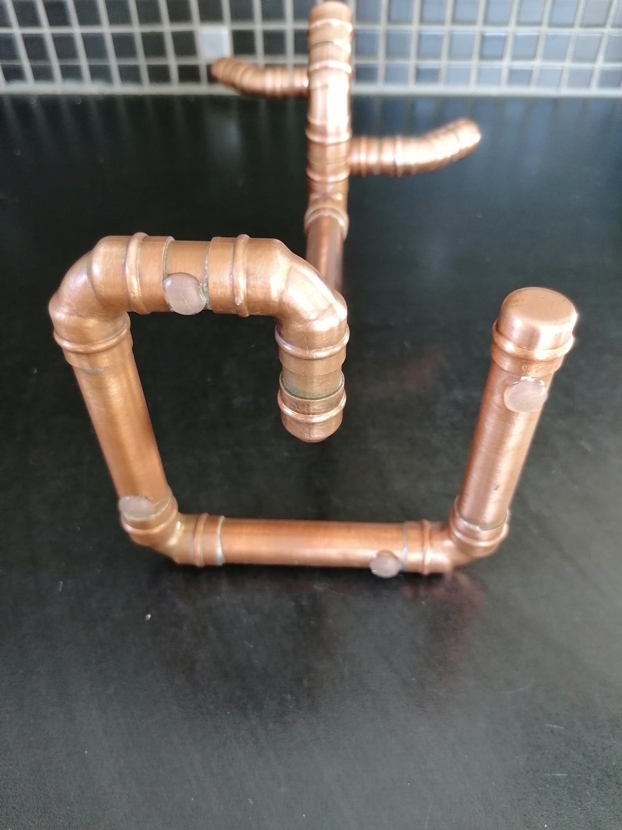 GHAScott's tweet photo. Just added this mug tree to our Etsy shop. Building up a nice kitchen range now😊 #kitchenutensils #copper #homedecor #etsystore #etsydecor #etsy #smallbusiness #industrial #homedesign #handmade https://t.co/8FyL97O78Y https://t.co/jIfcjQEMBu