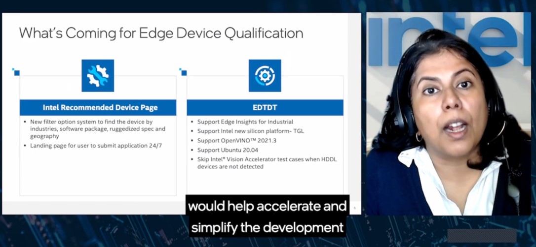sallyeaves's tweet image. 7 - And finally, a sneak peak below at what is coming next for #edge #device Qualification &amp;amp; expanded #Developer  benefits this will bring - brilliant trajectory! 

#ew21DIGITAL #ew21 #technology #IoT #AI #TechNews #development #EdgeComputing #InsightTechInfluencer #IntelPartner