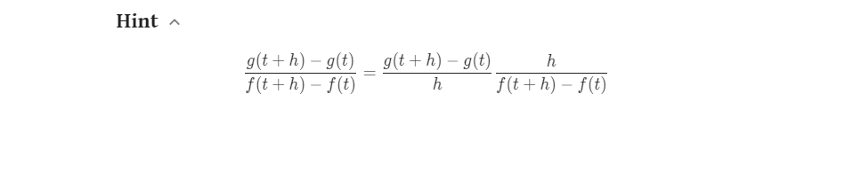 mathematico_org's tweet photo. Parametric differentiation. If you're a bit wary of 'cancelling dt', there's a nice connection to first principles that justifies it. Find the gradient between the given points and let h --> 0. https://t.co/glY2As2K0D