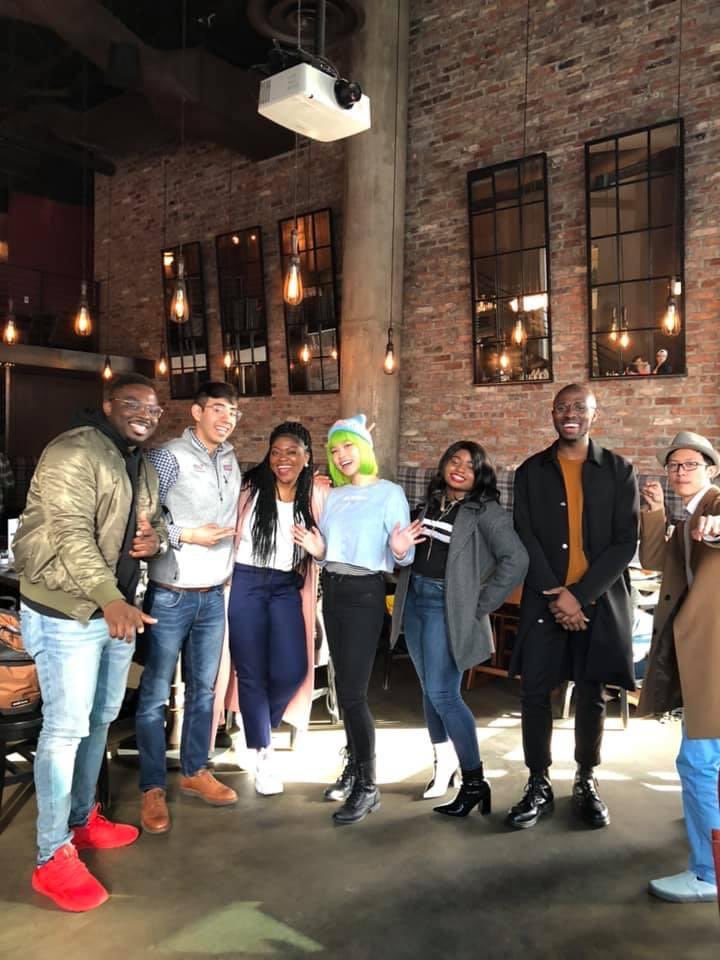 GoldieChan's tweet photo. First #CreativesofColor brunch that I co-hosted with @timsalau in 2019. Can’t wait to get back to hosting events 💚✌🏼✌🏽✌🏾 https://t.co/GvjPh22nc1