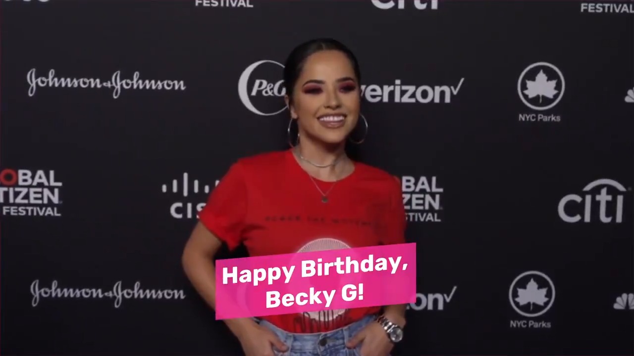 Happy Birthday, Becky G! 