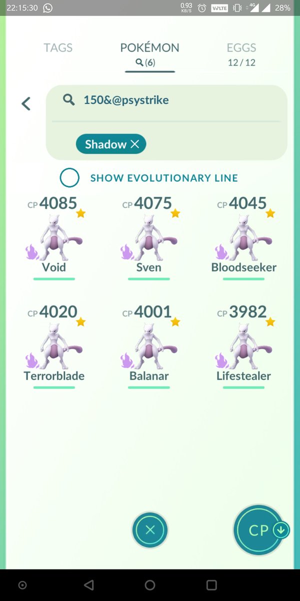 DrTERR0R's tweet photo. 6 Level 40 Shadow Mewtwo! 🥰 https://t.co/Q9rt0XEjUT