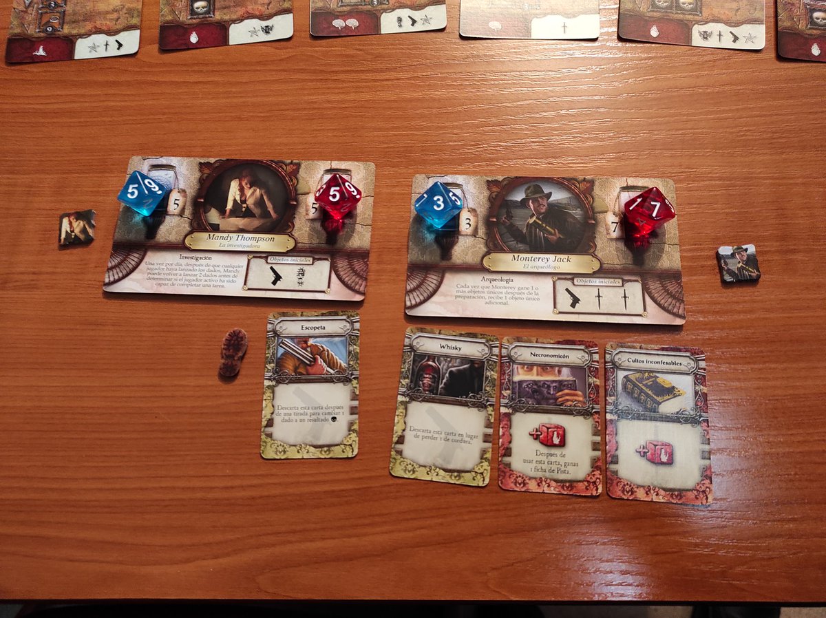 JorgeJuanCT's tweet photo. Empezamos primera partida de #ElSimboloArcano de #ArkhamHorror
No lo he jugado nunca y nos ha tocado Ithaqua. A ver cómo se nos da. https://t.co/2r3cxRO5dl