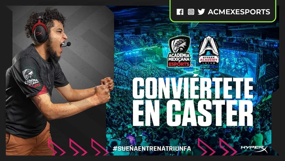 AcMexEsports's tweet photo. NO PUEDES FALTAR 😱

Inscribete cuanto antes a nuestro webinar gratuito🆓 ️que se llevará  a cabo el:

🗓25 de marzo 
🕗20:00 hrs de México 

⚠️Cupo limitado 

😎🎙Se parte del cambio y cumple tus sueños 

Regístrate https://t.co/EbSOArQEHi

#SueñaEntrenaTriunfa 
#HyperXAcademy https://t.co/EWPaaNdzRI