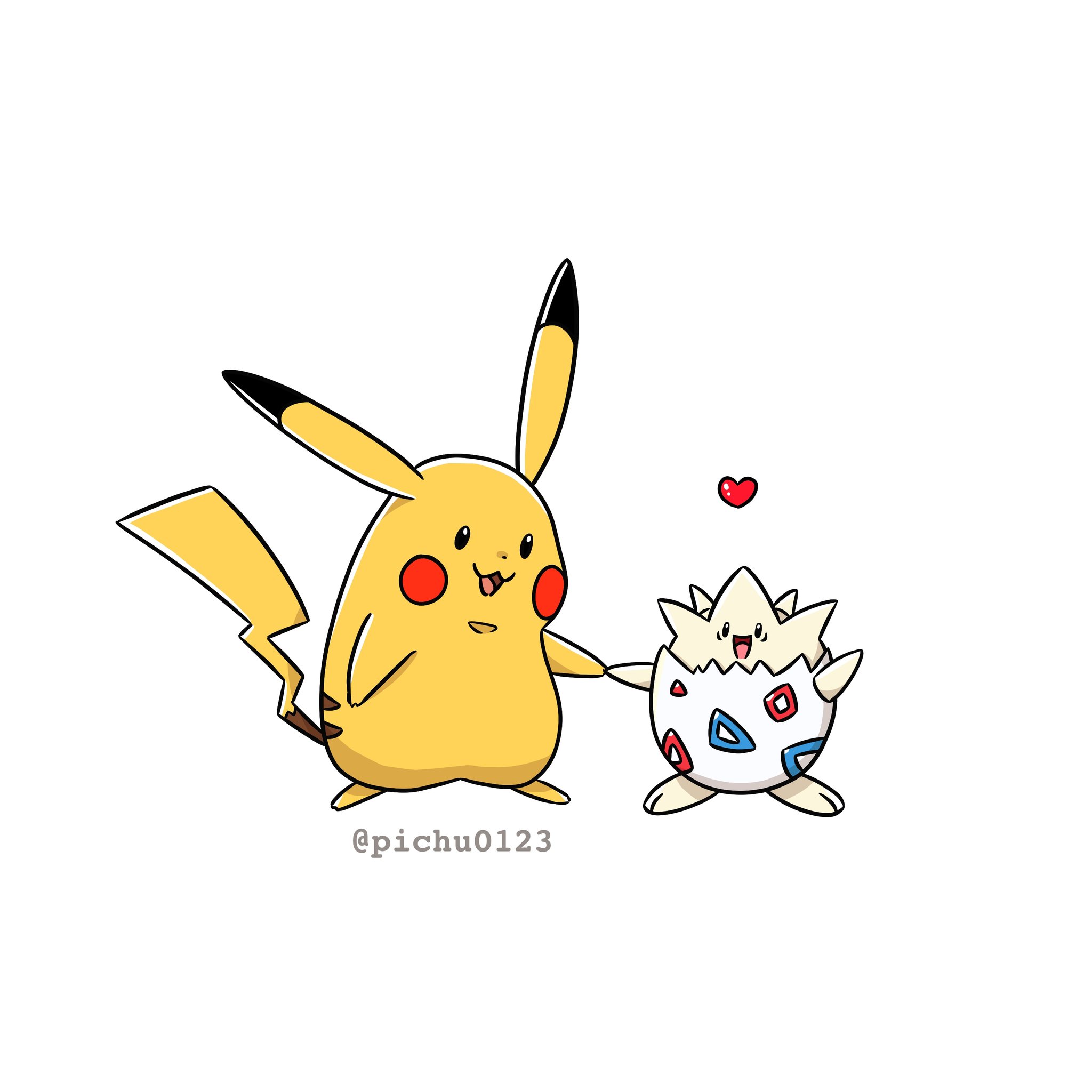 Pichu Kun かわいい兄弟 ピカチュウ トゲピー Pikachu Togepi T Co Ocaljgviri Twitter