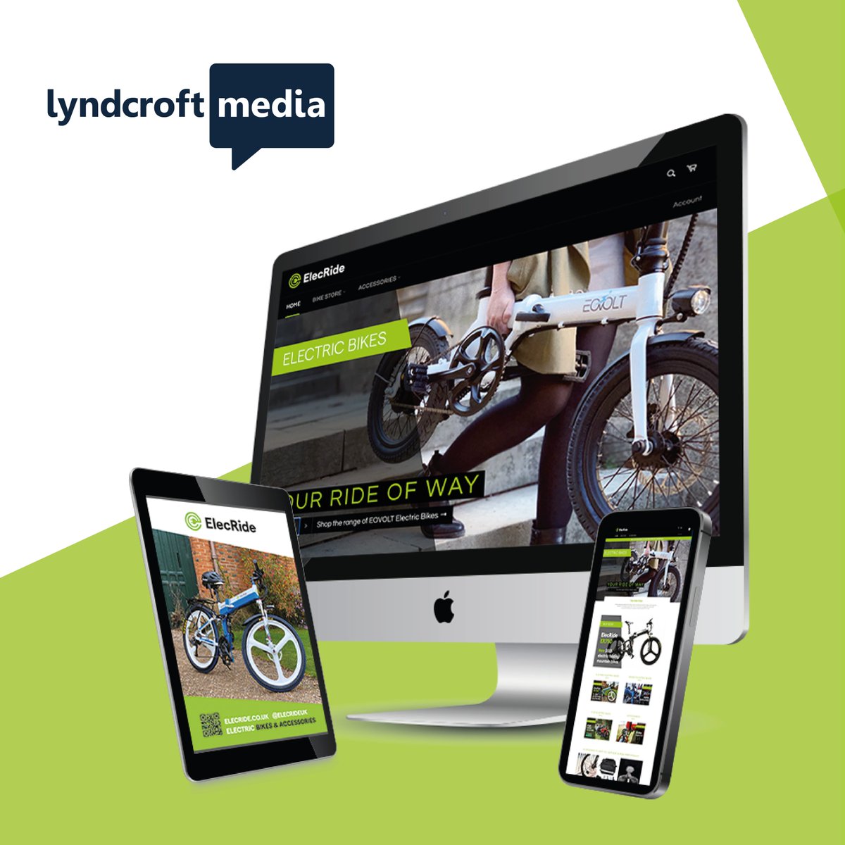 elecrideuk's tweet photo. Really pleased with our new website.  Designed by @PhilSmith_67, built by @lyndcroftmedia on the @Shopify platform it allows us to sell online, via #Facebook and #Instagram as well as in-store using the #POS App.  Take a look https://t.co/j5FNDuE0Wo and let us know what you think https://t.co/5l5c4iJuJA