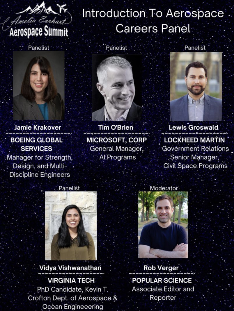 PurdueWiA's tweet photo. Introduction to Aerospace Careers Panel is tonight! Hope to see you all there! https://t.co/26OsUuu5oF