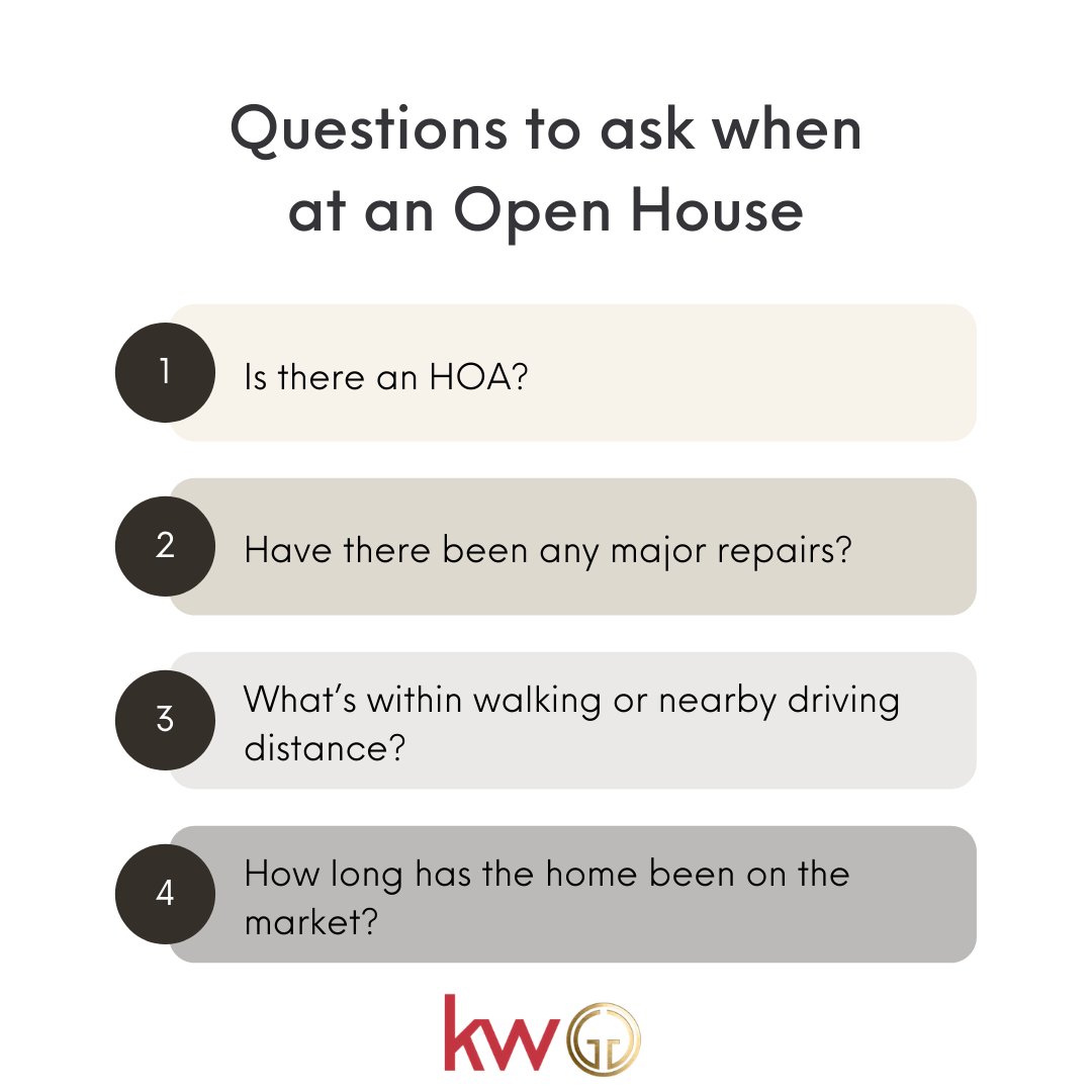 ChristinaGriff1's tweet photo. You may have many questions when attending an #OpenHouse, but don’t forget these core questions that will help you make the best, most informed decision:

☎️ - 813.466.4732(c)

#GriffinGroup #KW #OpenHouse #Questions #RealEstate #RealEstateAgent #HomeBuyer #sell #TopProducer https://t.co/emM3cG0WMy