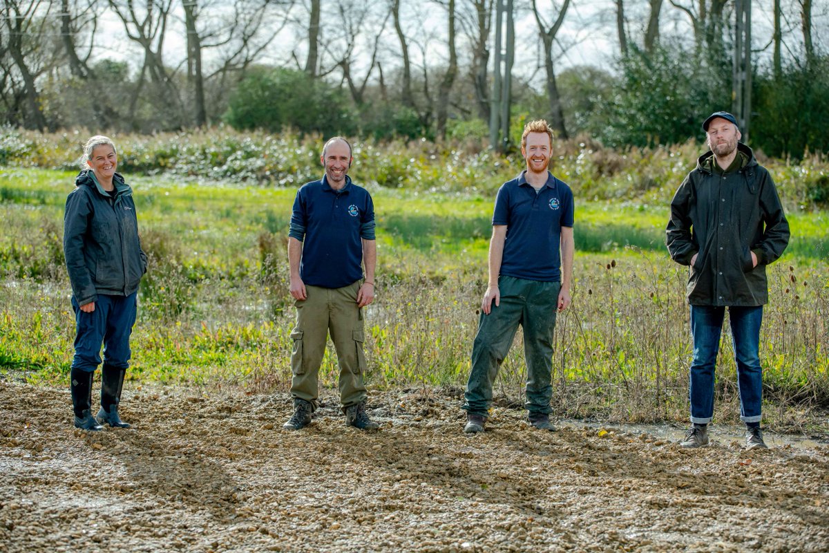 SussexCommFound's tweet photo. This #ChairtyTuesday we’re highlighting the brilliant @OuseAdurRT! The charity received a grant from the Rampion Fund to improve natural environment at Sompting Estate. We were lucky enough to visit the beautiful site last year. 

Read more: https://t.co/DDSPVH7kGA https://t.co/2Euy7XBbQn