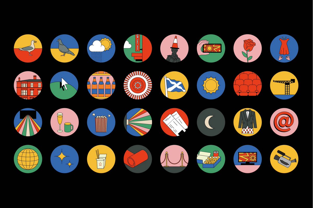 topthisdesign's tweet photo. It’s Glasgow nae Cannes - Fandabbydozy rebrand of the Glasgow Film Festival by O Street https://t.co/HmajZZuoXs @itsnicethat @ostreetstudio @glasgowfilmfest #design #branding #glasgow https://t.co/1U26Lillo4