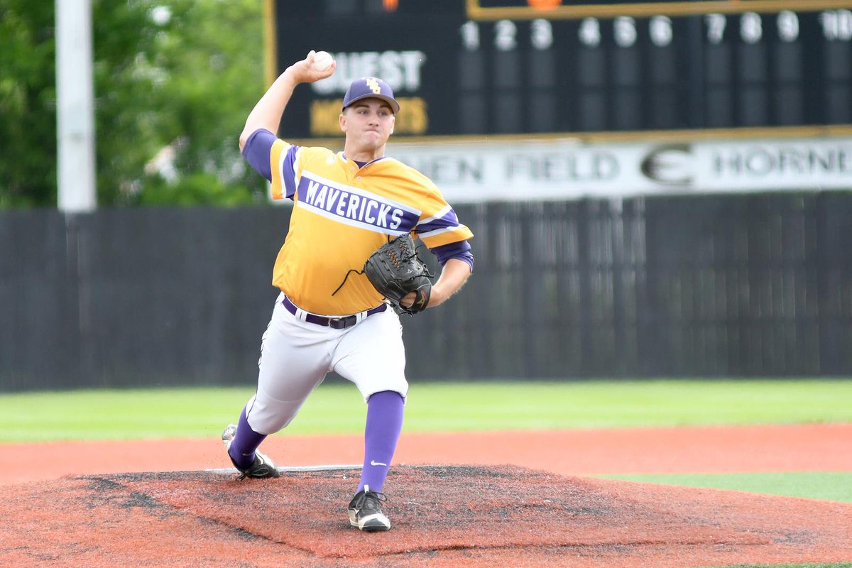 3.6.2018 #OTD Auburndale, Fla. | <a href="/MinnStBaseball/">Minn State Baseball</a> bested Lewis 10-3. SR RHP Dalton Roach became MSU's all-time strikeout leader as he notched his 296th career strikeout in the third inning. He would pick up the W after fanning 12 batters in 7.0 innings.

#HornsUp | #MavFam