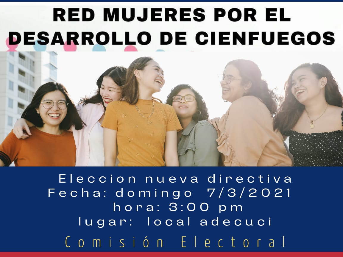 adecuci's tweet photo. Las mujeres de Cienfuegos, Santiago Oeste se fortalecen, unen esfuerzo y avanzan por la dignificación! Las apoyo y estimulo. Adelante tienen mucho potencial! https://t.co/OnjFza47T0