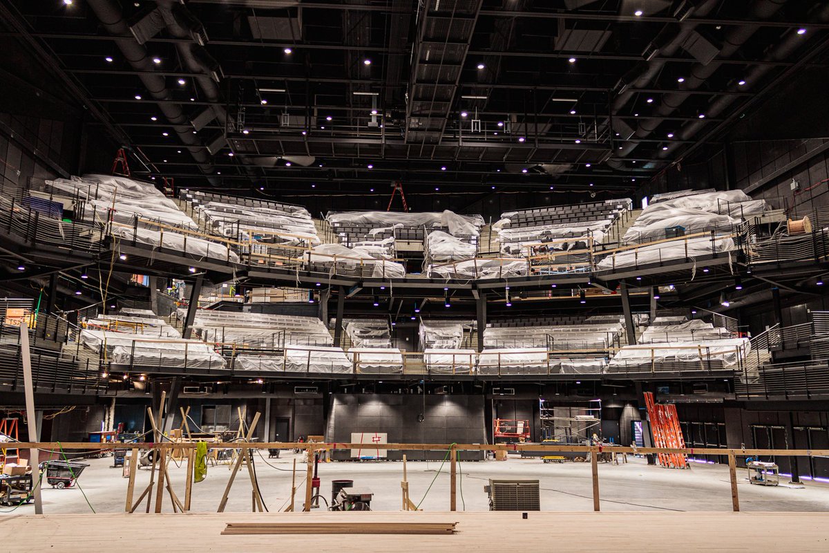 The Andrew J Brady Icon Music Center On Twitter The Stage Is Set For Completion Literally Say Hello To Our Brand New Stage At The Andrew J Brady Icon Music Center
