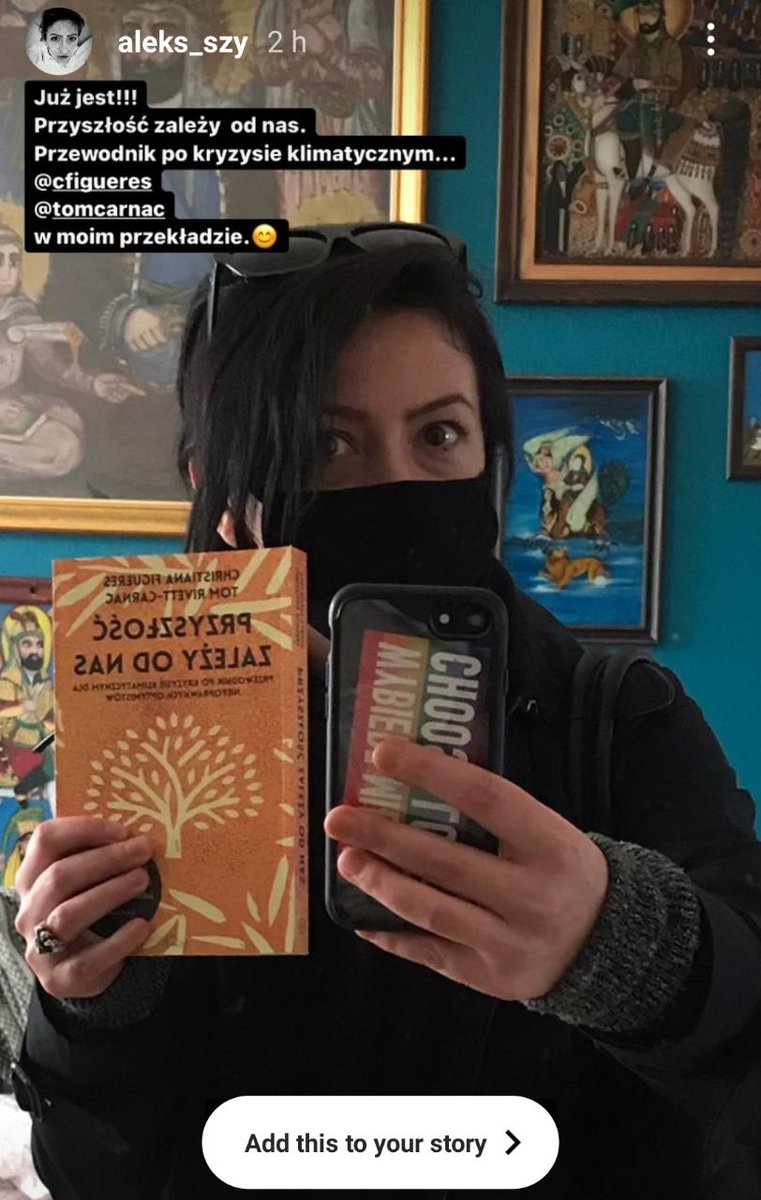 Very excited to see #TheFutureWeChoose out in Poland! 🇵🇱 Looking forward to hearing from all of the Polish Stubborn Optimists 

Thank you to <a href="/Aleks_Szy/">Aleksandra Szymczyk</a> for the brilliant translation

Find out where you can get a copy 👉 globaloptimism.com/the-future-we-…