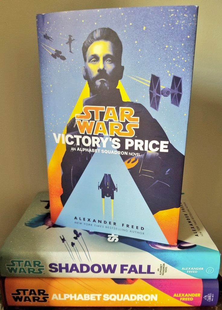 AlexanderMFreed's tweet image. Star Wars: Victory's Price--the finale to the Alphabet Squadron trilogy--is out today, bringing the story we started in 2019 to a close. I'm pleased with the book. If you pick it up, I hope you will be, too.