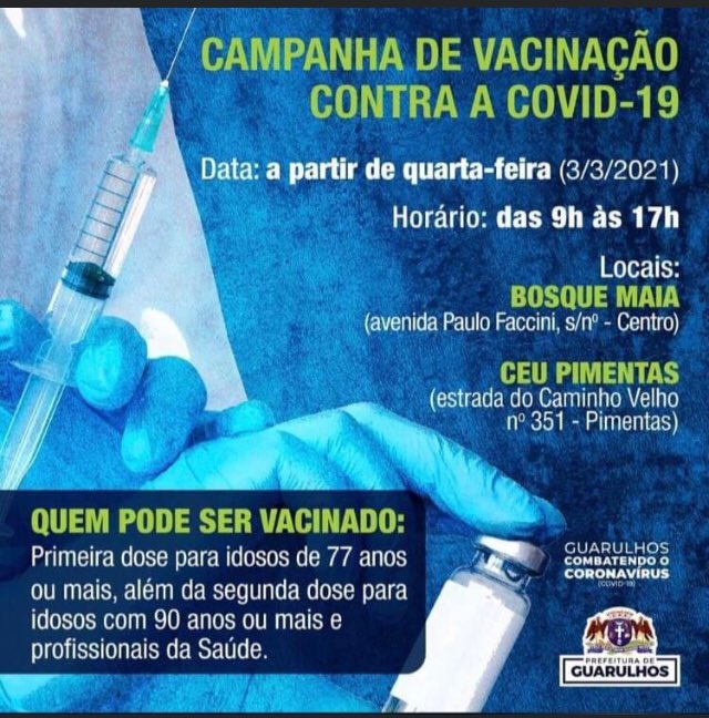 luavilaa's tweet photo. Guarulhos tem gestão! https://t.co/OpVwj2z0Ne