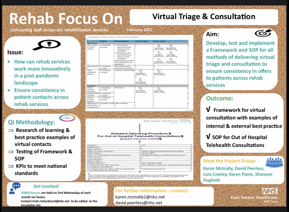 KarenPoole71's tweet image. Another great resource and outcome of the #QIprojects from #RehabRecoveryForum @ESHT_AHPs @ESHTNHS @ESHT_OOH @ESHT_MSK please share and get involved