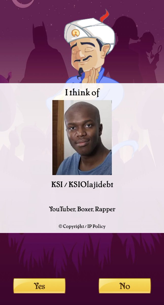 TweetDontENV's tweet photo. The third question was, “Is your character a fat neek?” 😆😂 @KSI https://t.co/EjUQ44DTXv