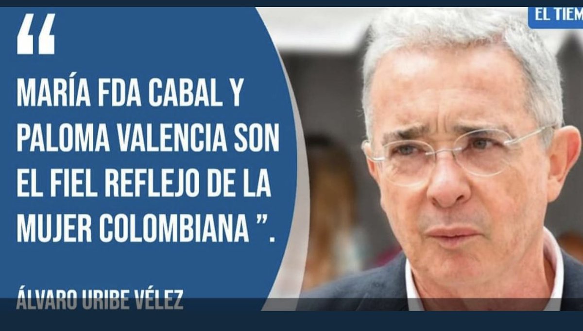 Pfrobledo's tweet photo. Esta generalización es realmente un irrespeto de @AlvaroUribeVel a la mujer colombiana https://t.co/Cvgdp8Flvl