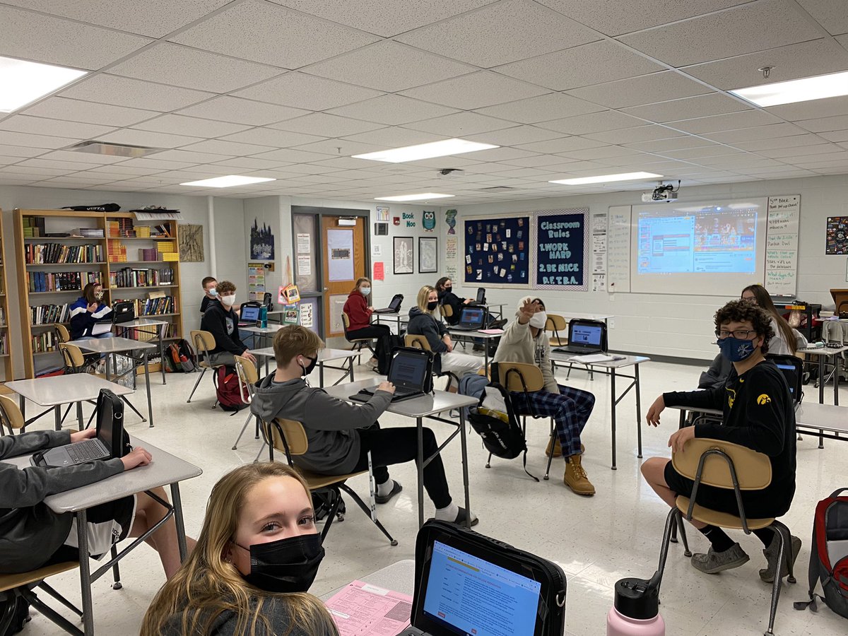 Working on our academic plans and supporting our classmates at State basketball! #GirlsState #NorthScott