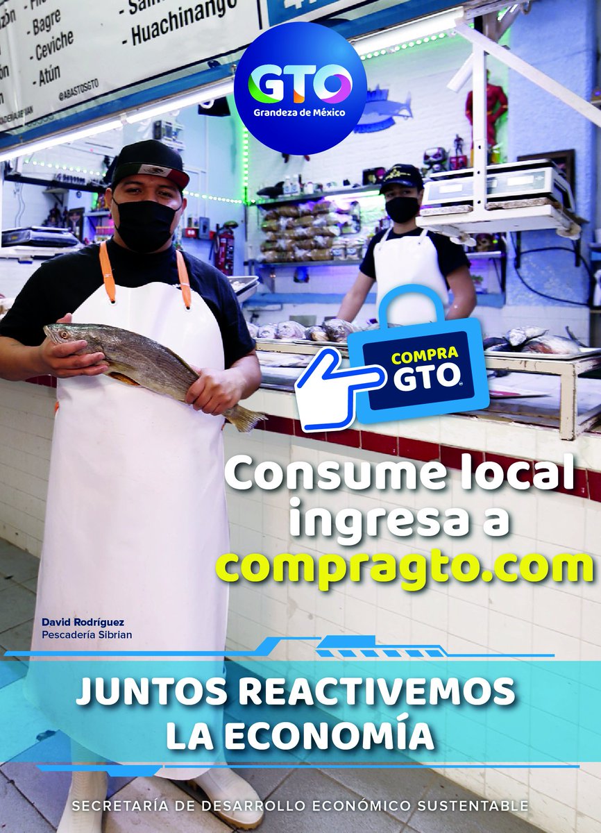 economiagente's tweet photo. ¡Juntos reactivemos la economía de #GTO! 🤜🏻 🤛🏻
Ingresa a https://t.co/zrCvUQiG66 y encuentra los mejores productos de la mejor calidad, a la puerta de tu casa. 💻 🛍️ 🏠 #ReactivemosGTO 🙌🏼
#ConsumeLocal #CompraGto. https://t.co/5oPBArg6Rs